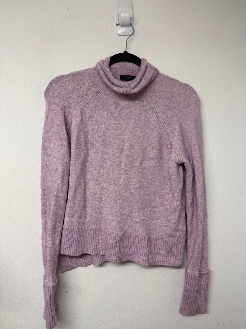 J. Crew Lavender Turtleneck Sweater